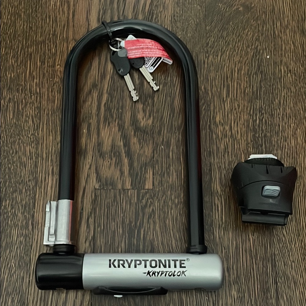 Kryptonite Kryptolok U-Lock with Keys - Never used